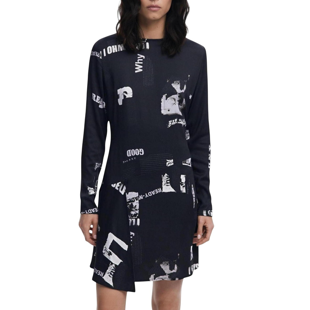Desigual Jurk Dames Zwart #2434330