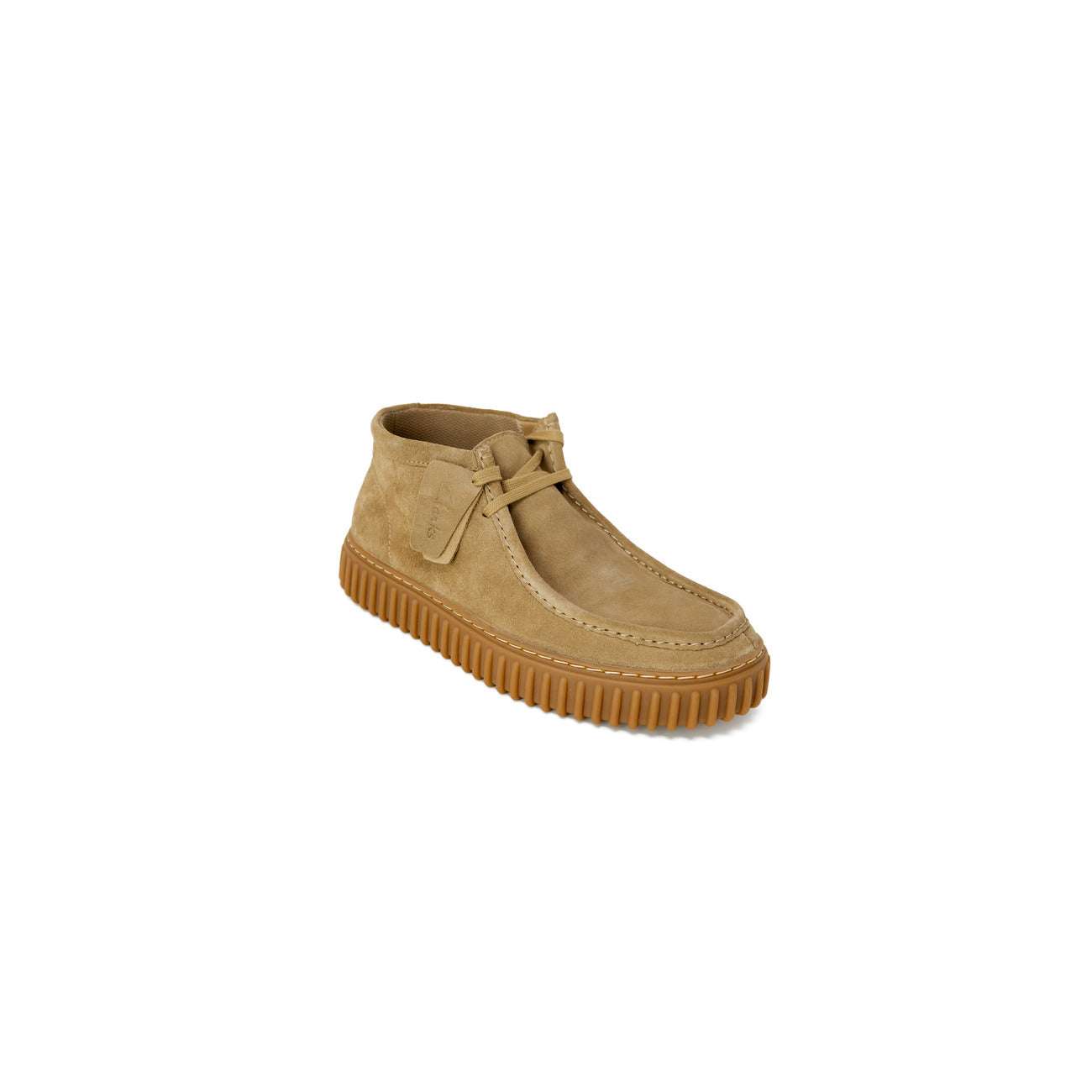 Clarks Heren Lace Ups Shoes Beige #2162537