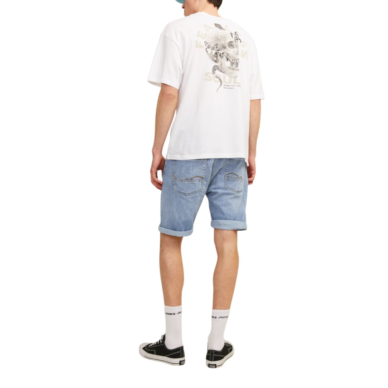 Jack & Jones Bermuda Herren Blau