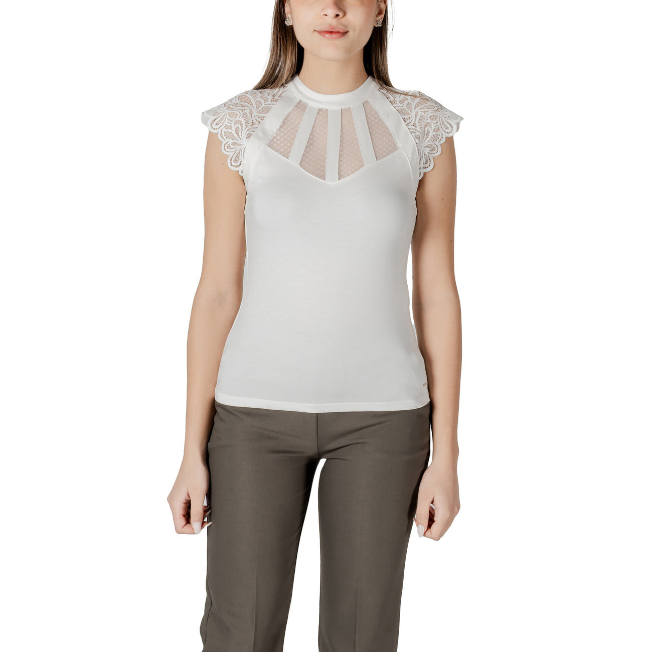 Morgan De Toi Bloes Dames Wit #2415703