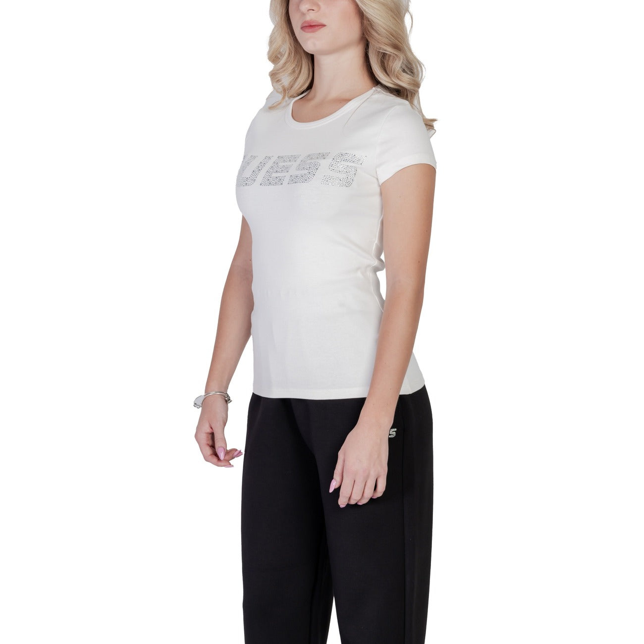 Guess T-shirt Dames Wit #2346423