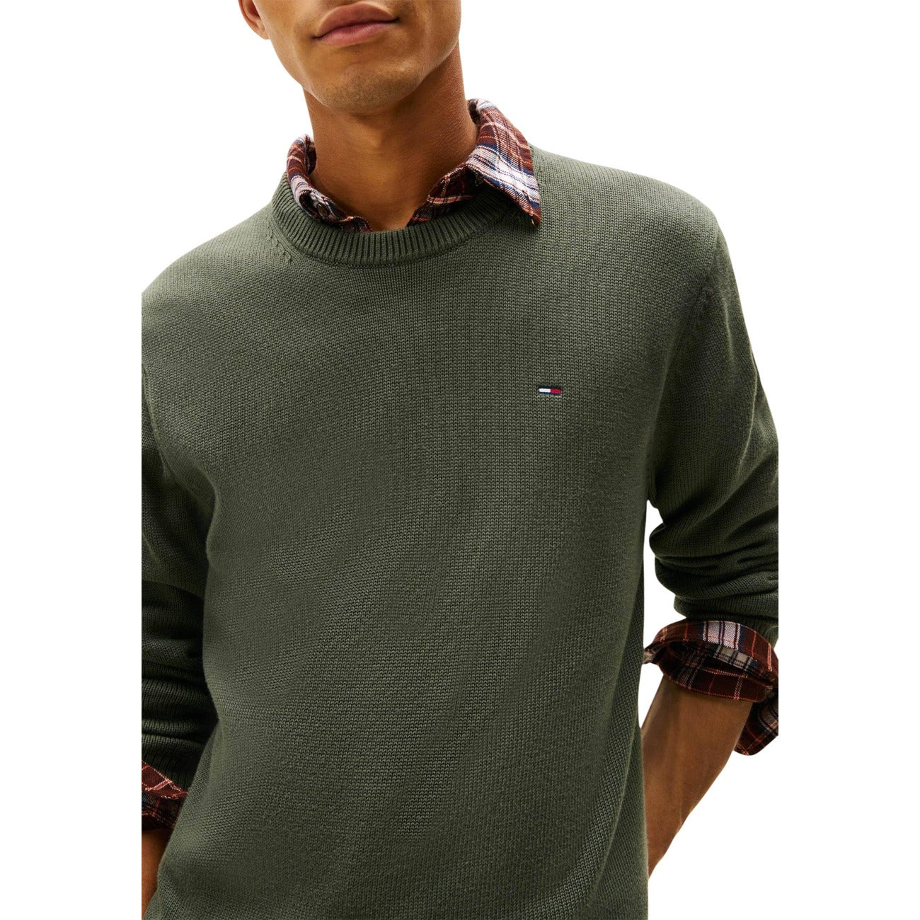 Tommy Hilfiger Jeans Breimode Heren Grijs