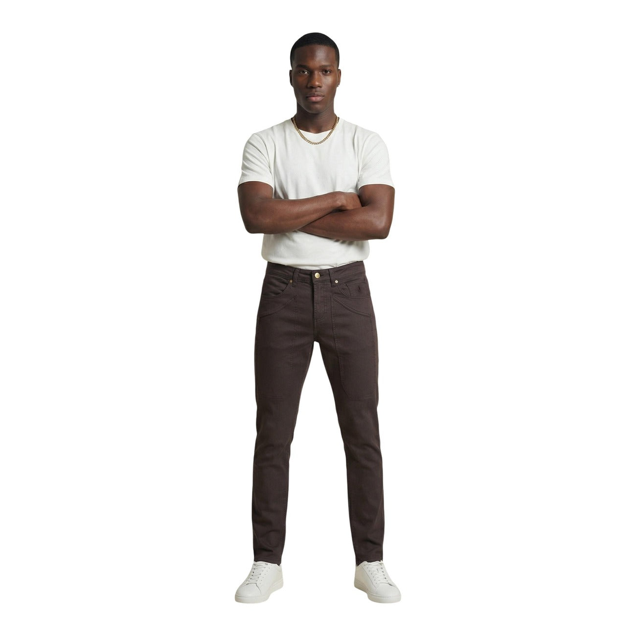 Jeckerson Hose Herren Braun