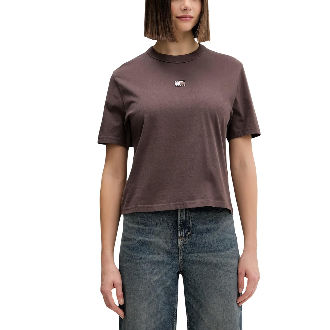 Tommy Hilfiger Jeans T-Shirt Damen Rosa