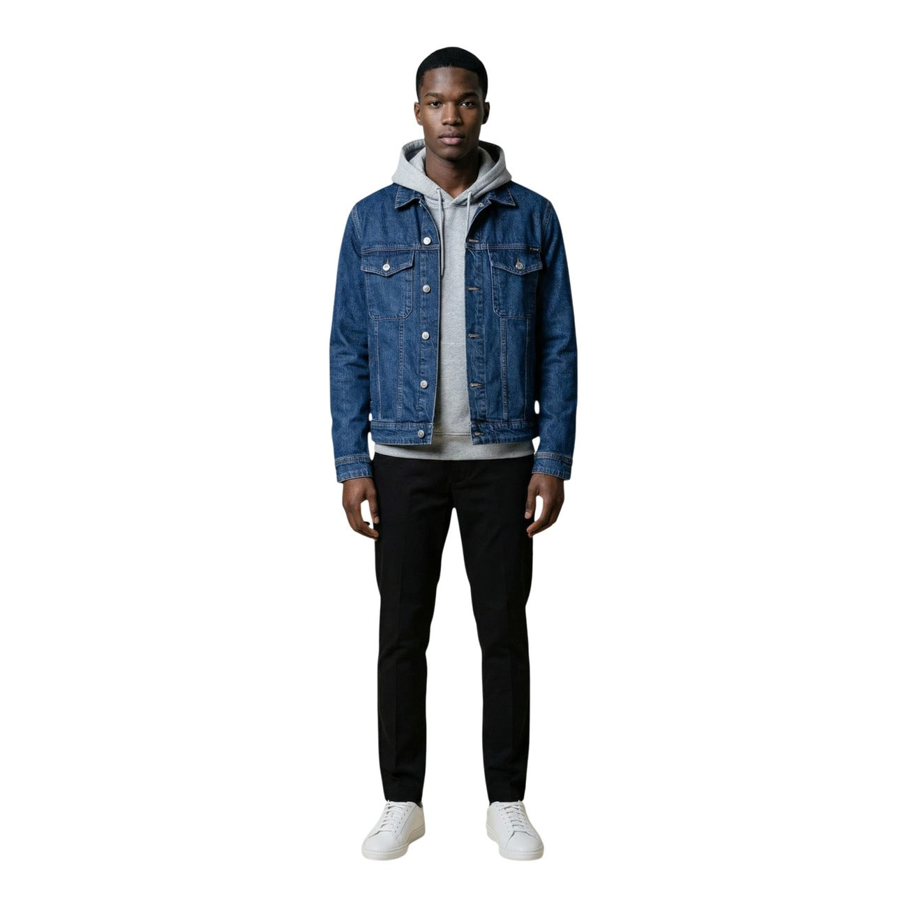 Replay Windbreaker Herren Blau