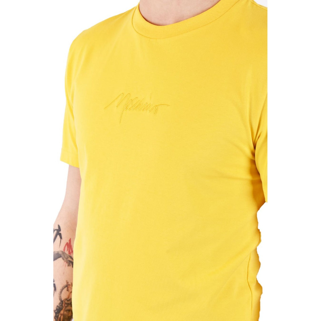 Moschino T-Shirt Herren Gelb