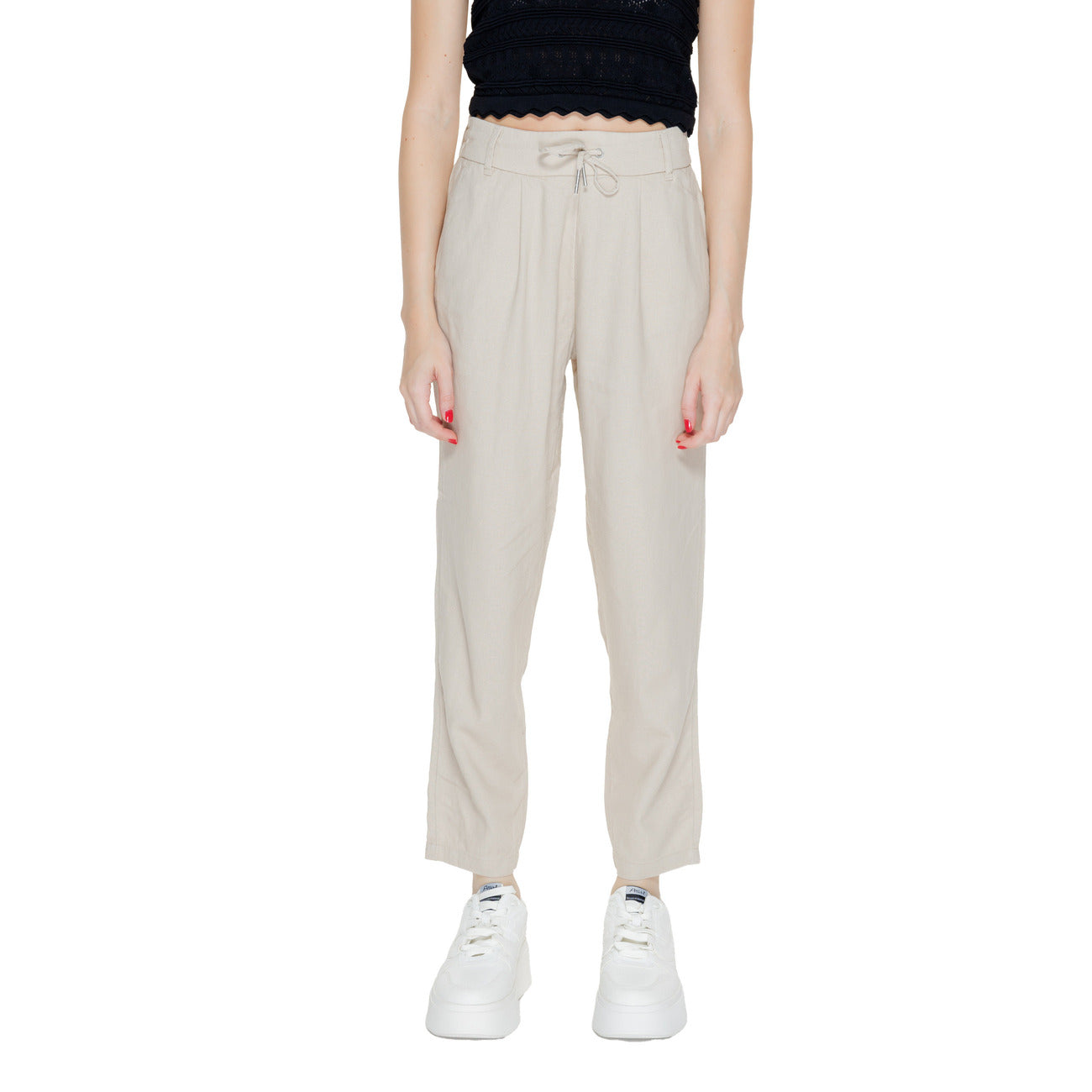 Only Broek Dames Beige #2462769