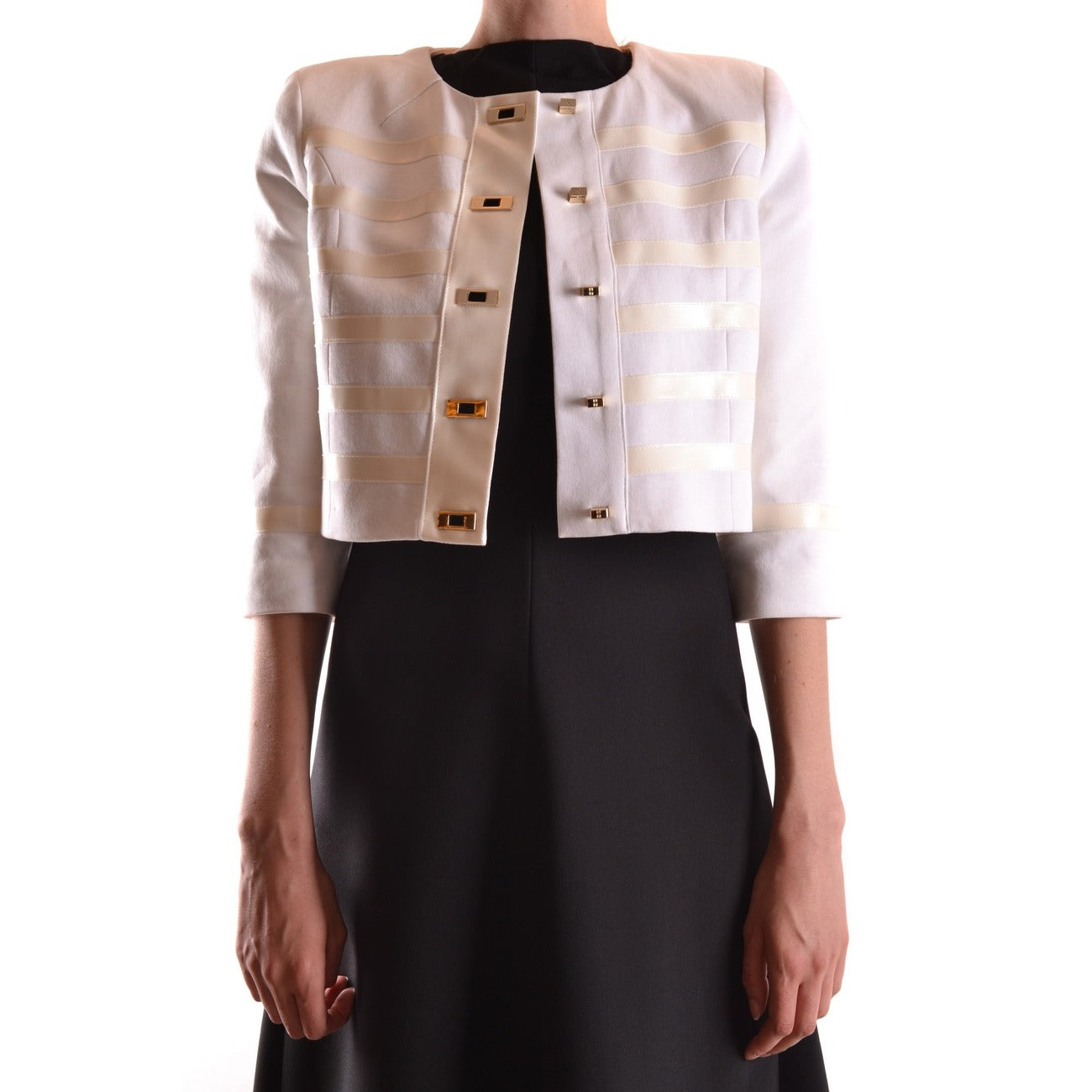 Elisabetta Franchi Jack Damen Weiß #2424083