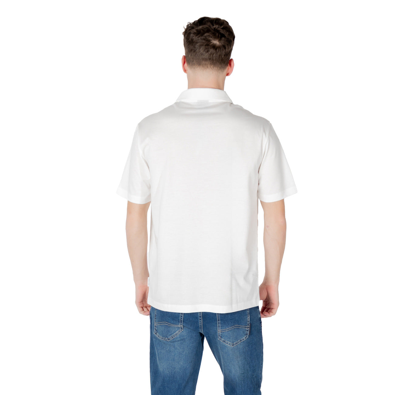 Armani Exchange Polo Top Heren Wit