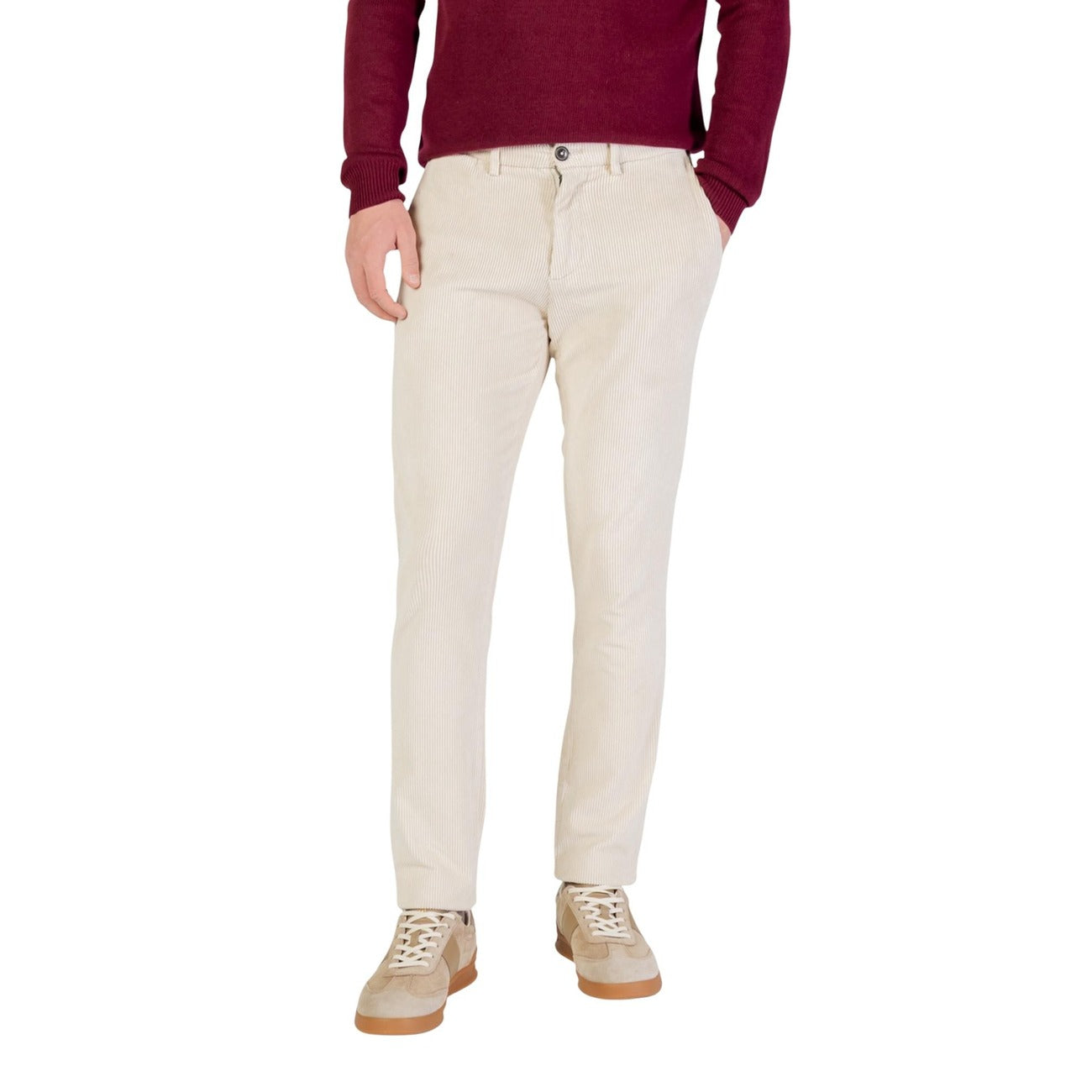 Borghese Hose Herren Grau