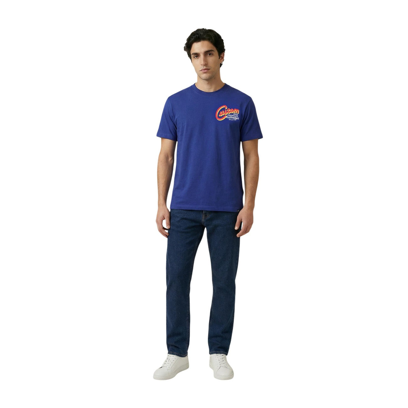 Replay T-Shirt Herren Blau