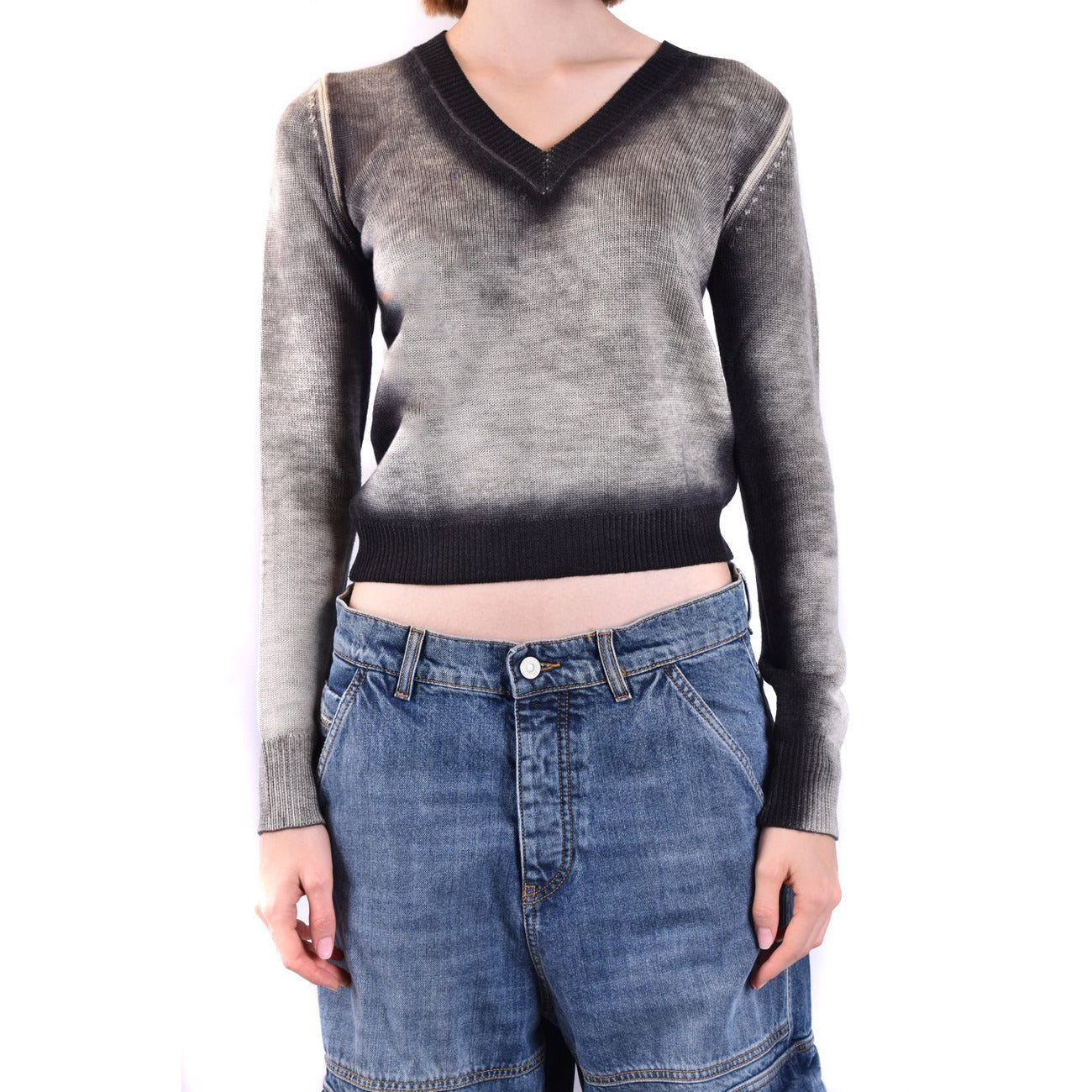 Diesel Breimode Dames Grijs