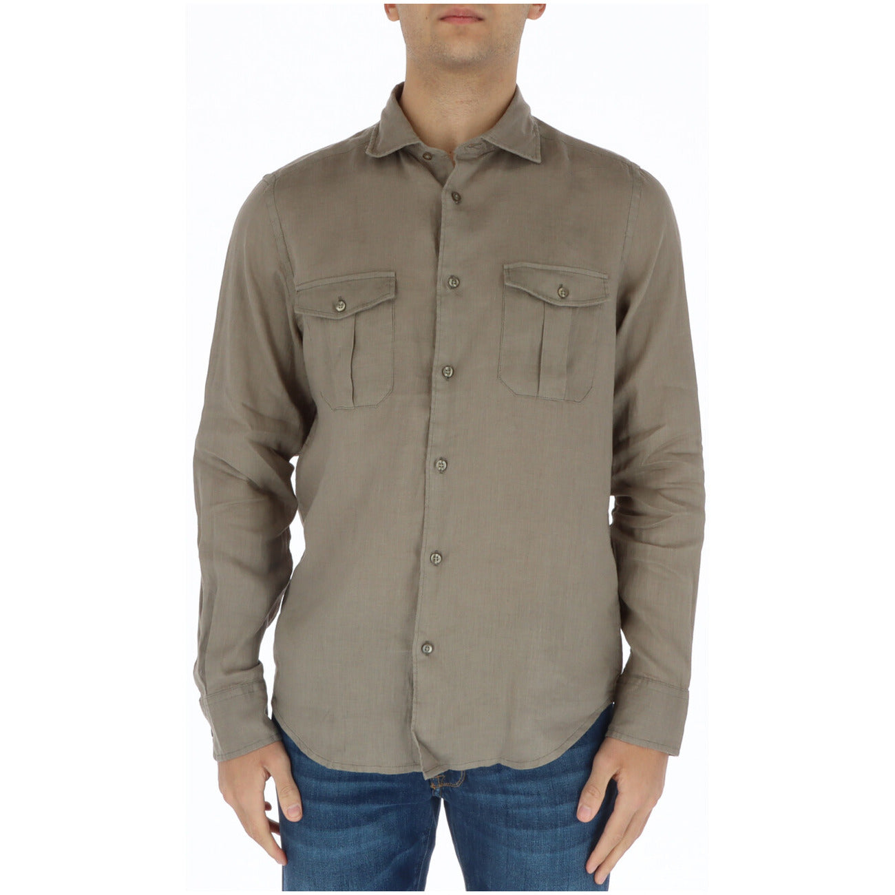 Brian Brome Shirt Heren Groen