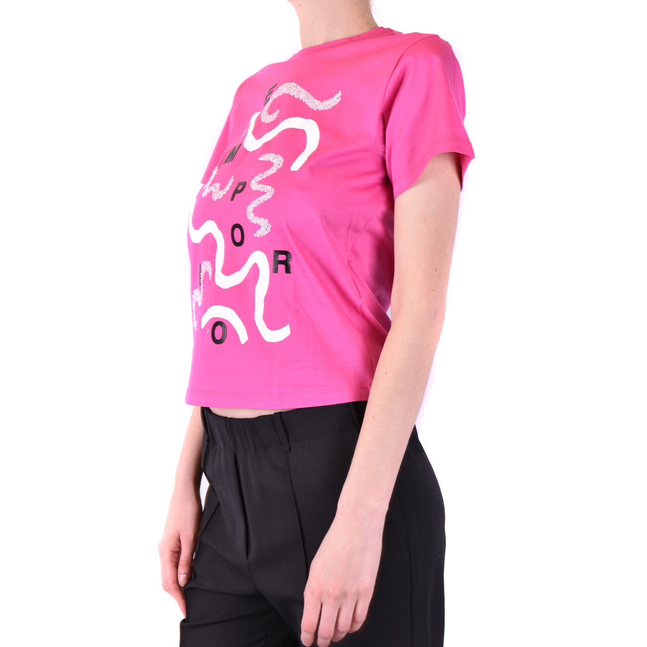 Emporio Armani T-shirt Dames Roze