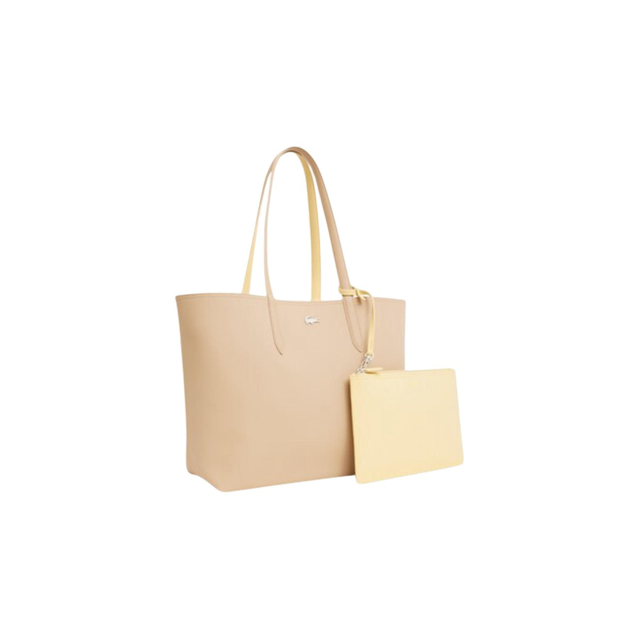 Lacoste Tas Dames Beige #2457298