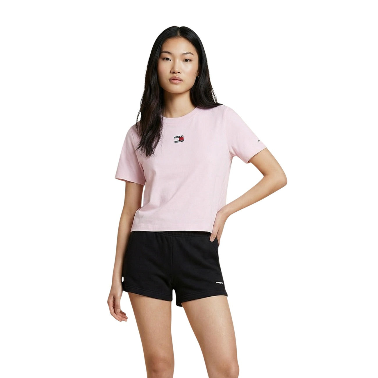Tommy Hilfiger Jeans T-Shirt Damen Rosa