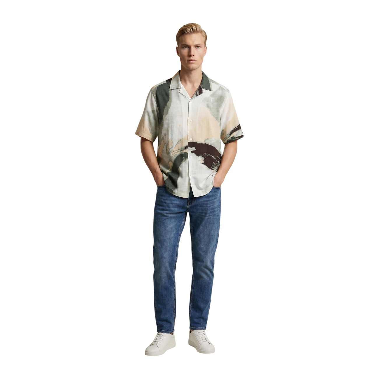 Only & Sons Shirt Heren Groen