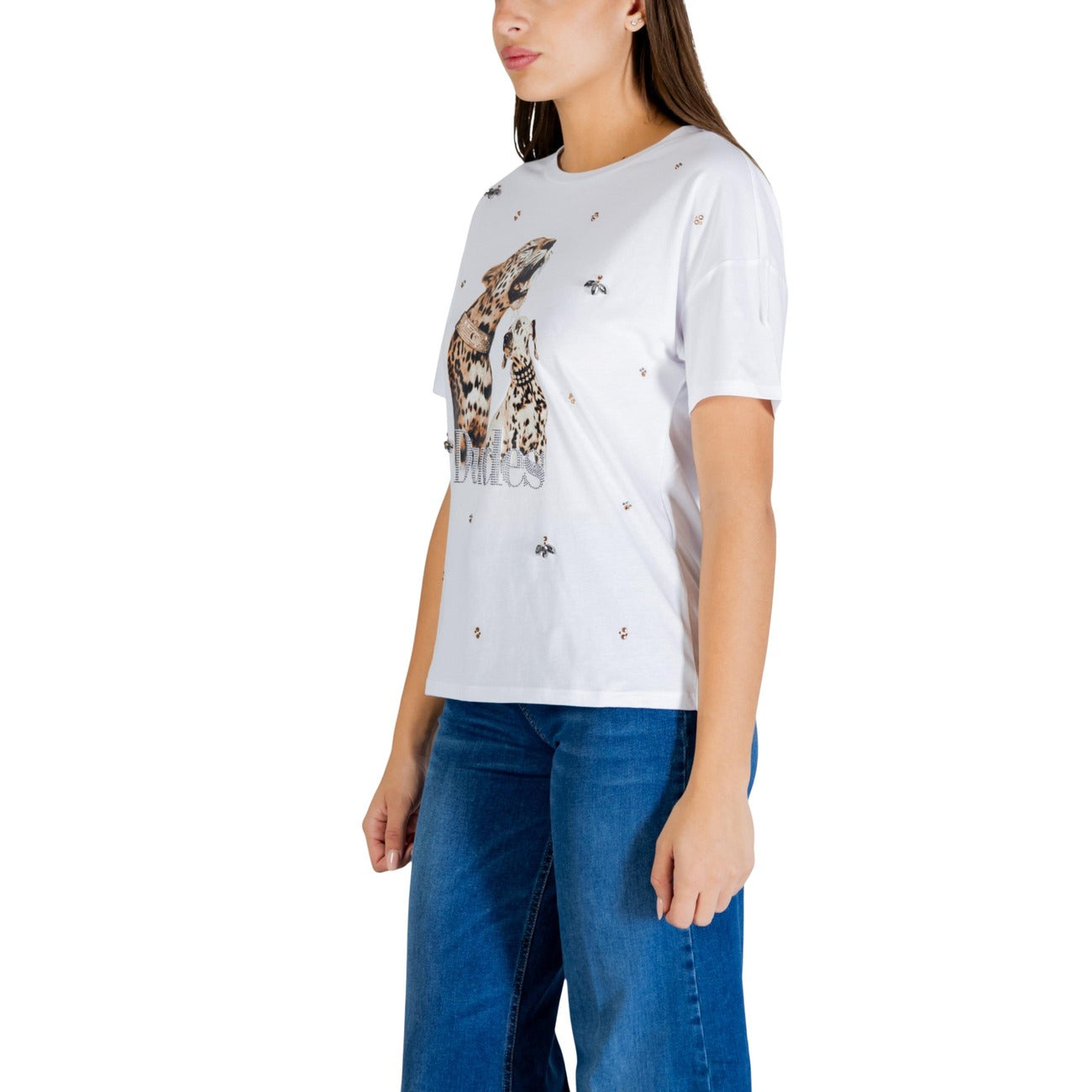 Liu Jo T-shirt Dames Wit #2448415