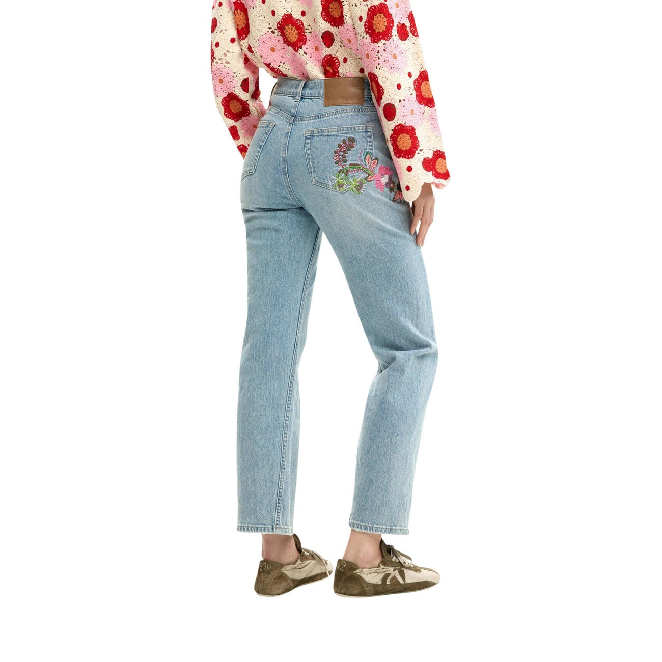 Desigual Jeans Dames Lichtblauw #2464978