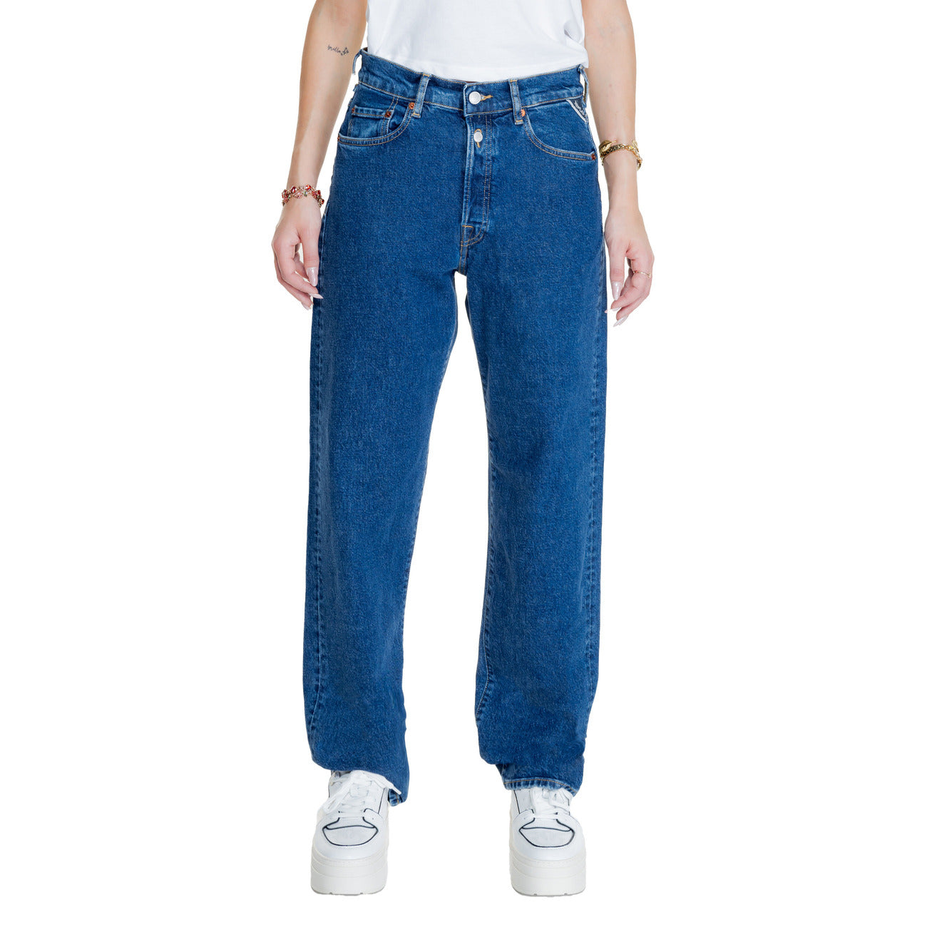 Replay Jeans Dames Blauw #2326760