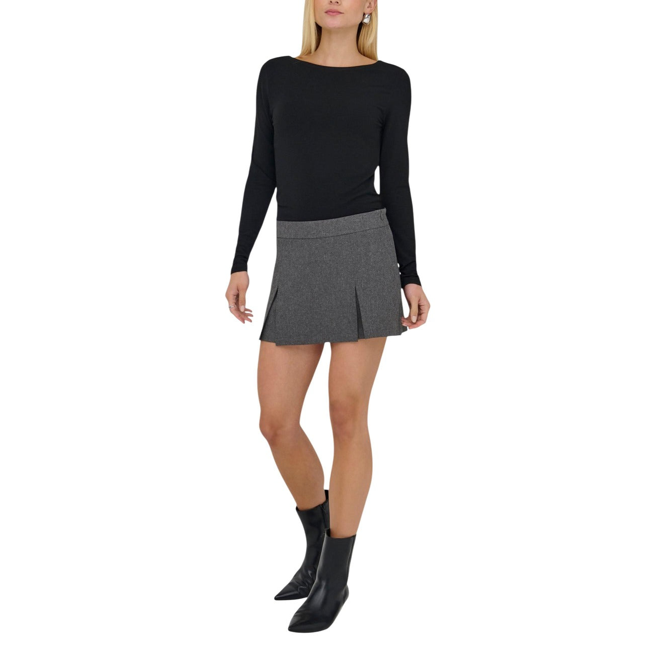 Jacqueline De Yong Hose Damen Grau