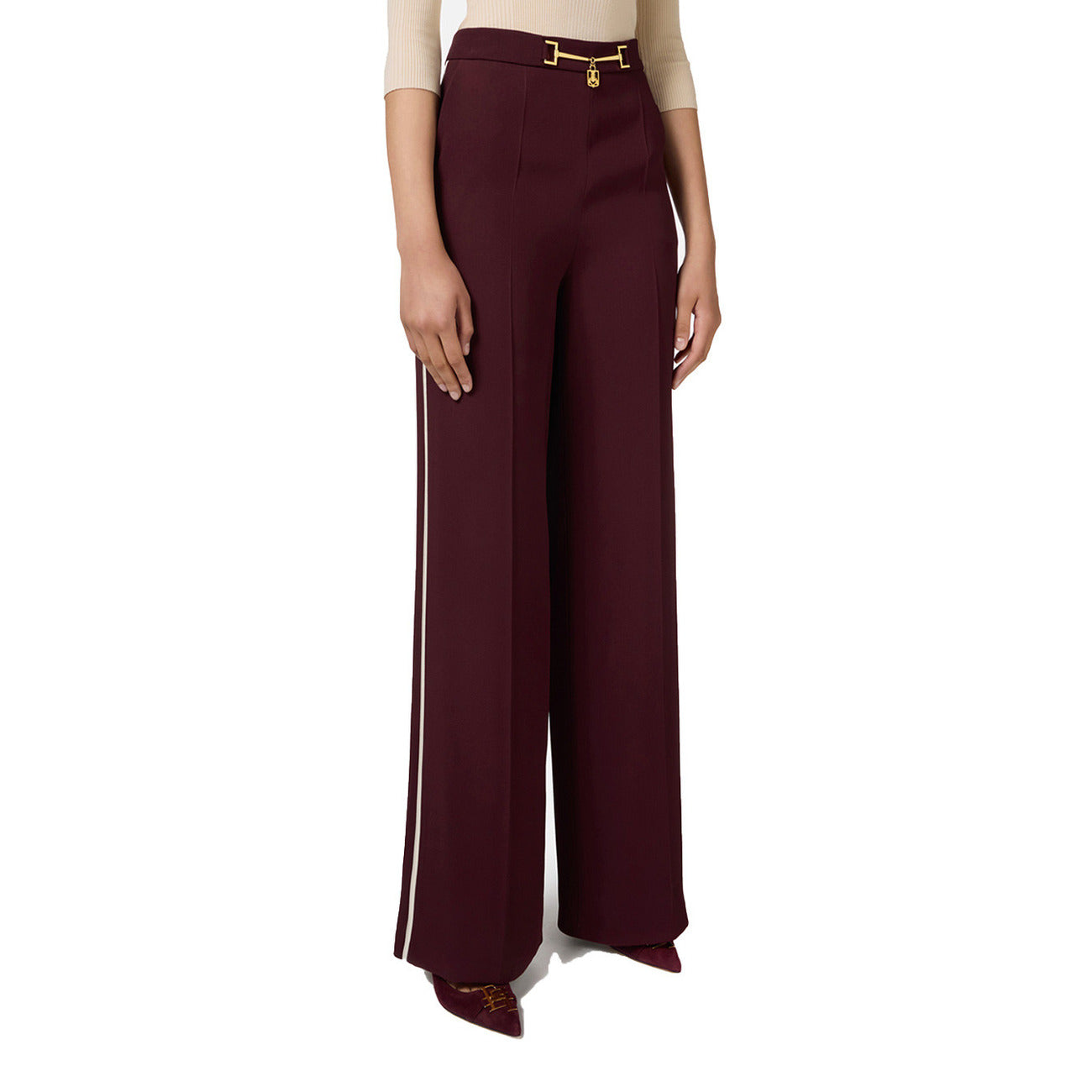Elisabetta Franchi Broek Dames Rood
