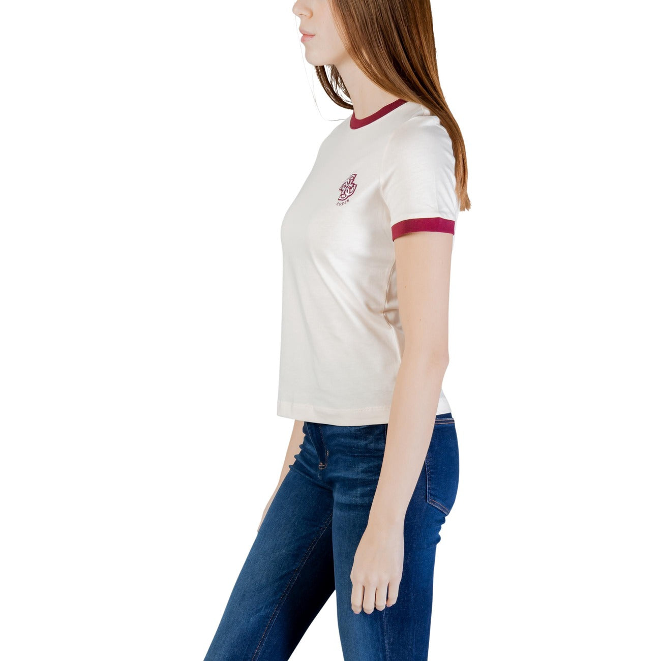Guess Active T-Shirt Damen Beige