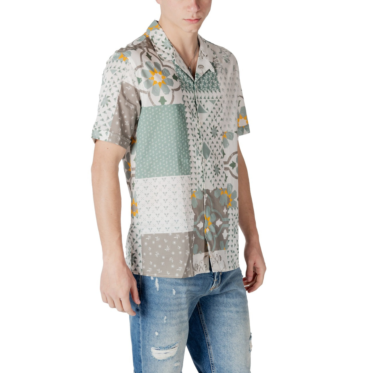 Antony Morato Shirt Heren Groen #2464211