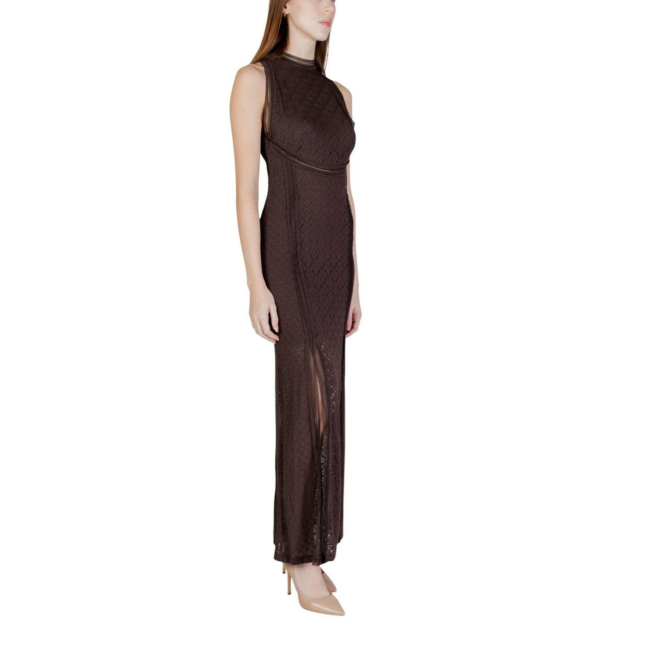 Guess Kleid Damen Braun #2452458