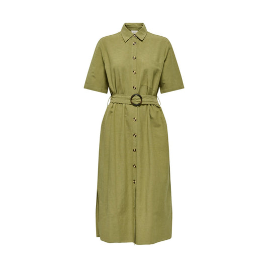 Jacqueline De Yong Jurk Dames Beige