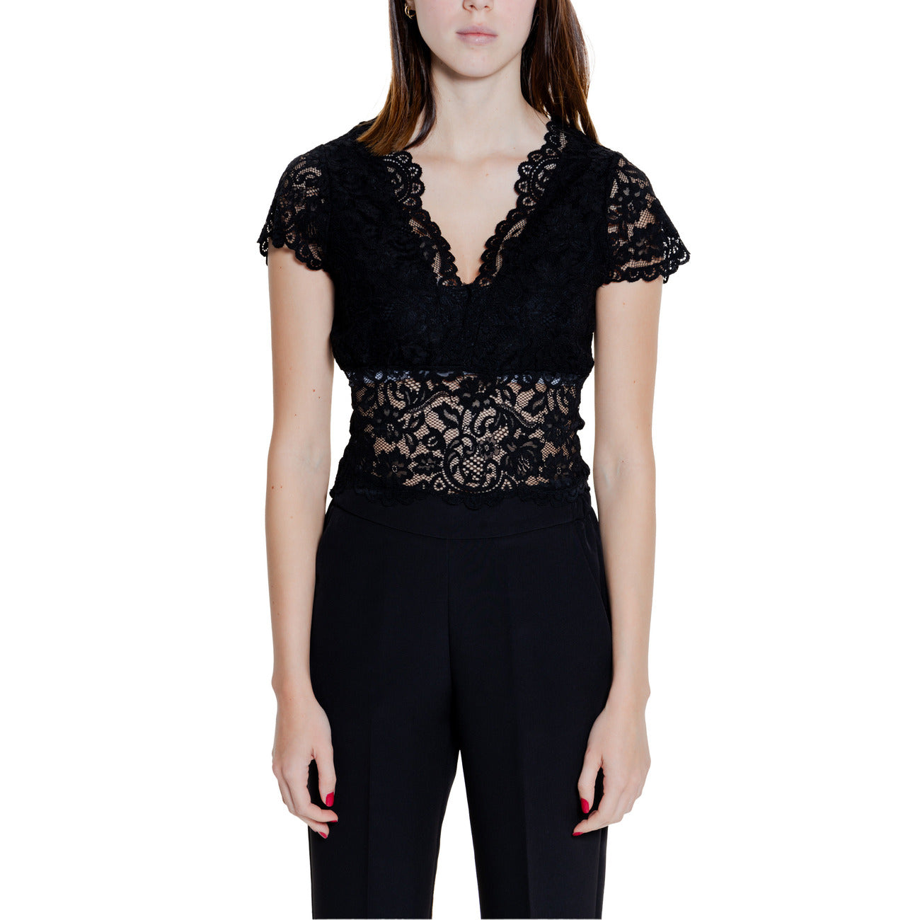 Morgan De Toi Top Damen Blau #2418566