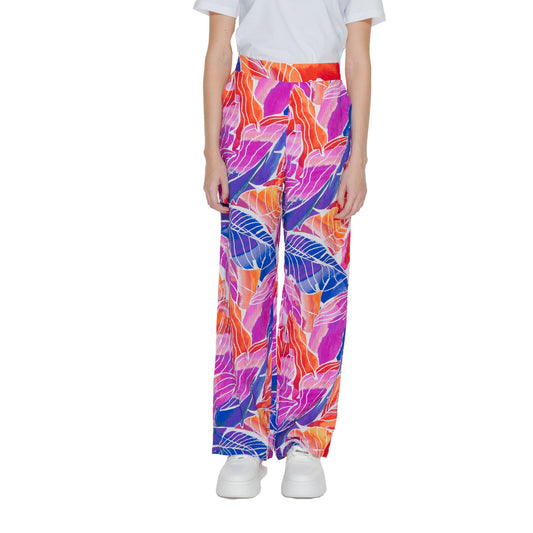 Vila Clothes Hose Damen Rosa