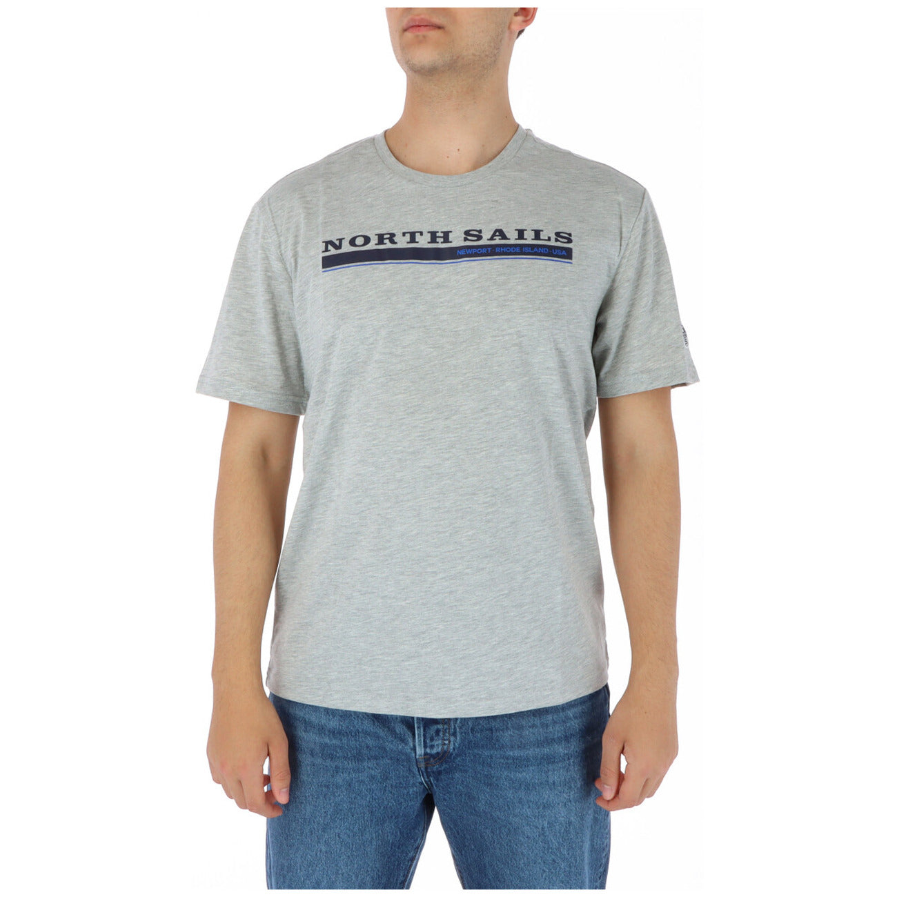 North Sails T-shirt Heren Grijs