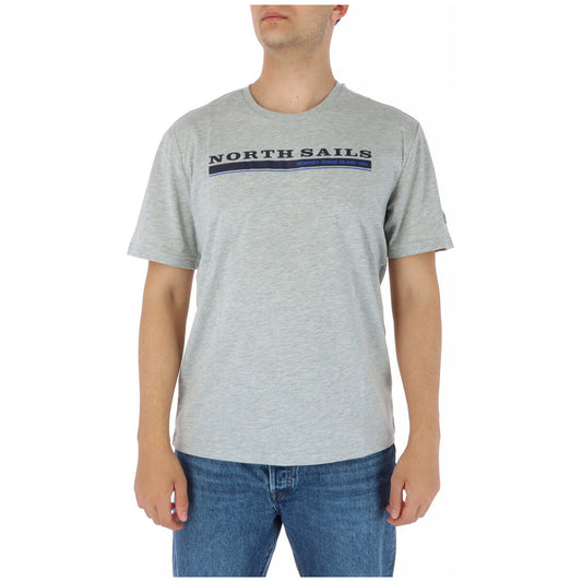 North Sails T-shirt Heren Grijs