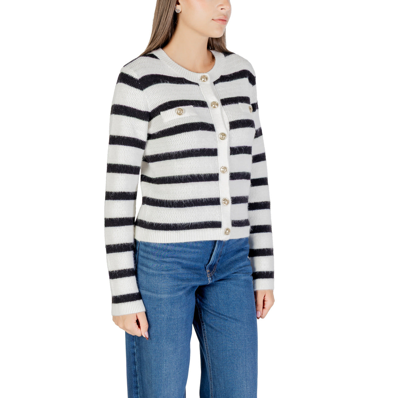 Morgan De Toi Strickmode Damen Weiß #2439395
