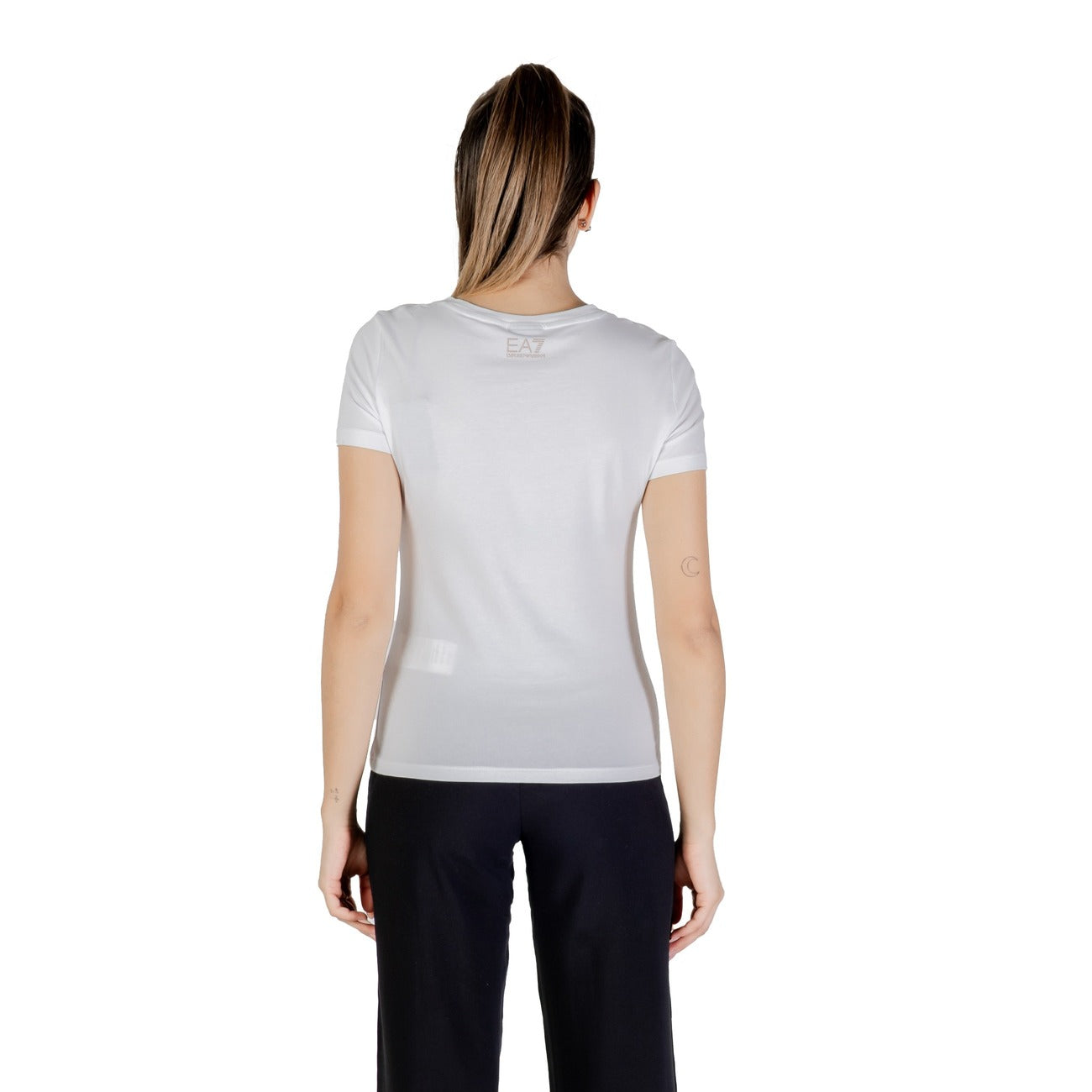 Ea7 T-shirt Dames Wit #2421815