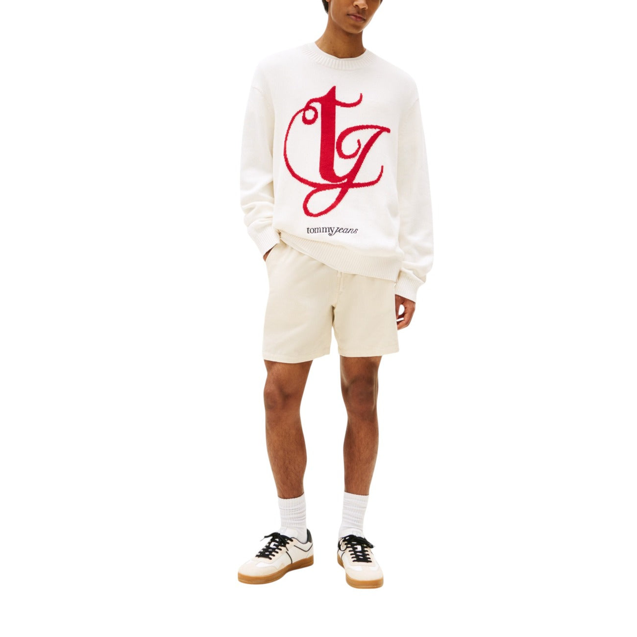 Tommy Hilfiger Jeans Breimode Heren Wit