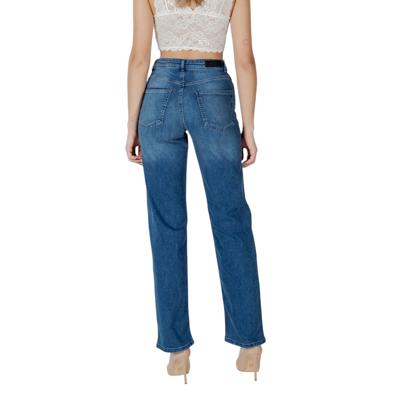 Ichi Jeans Dames Blauw