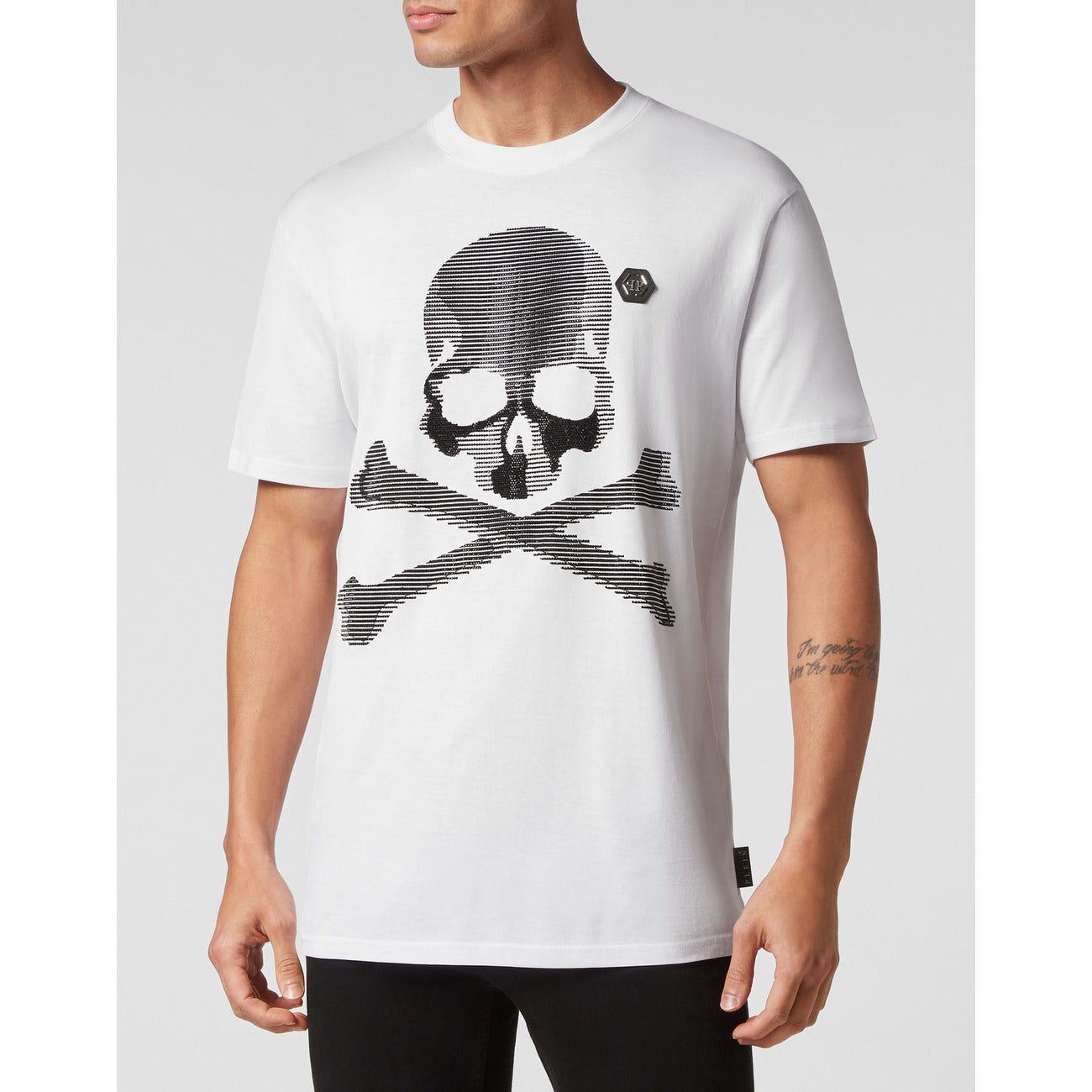 Philipp Plein T-shirt Heren Wit #2430656