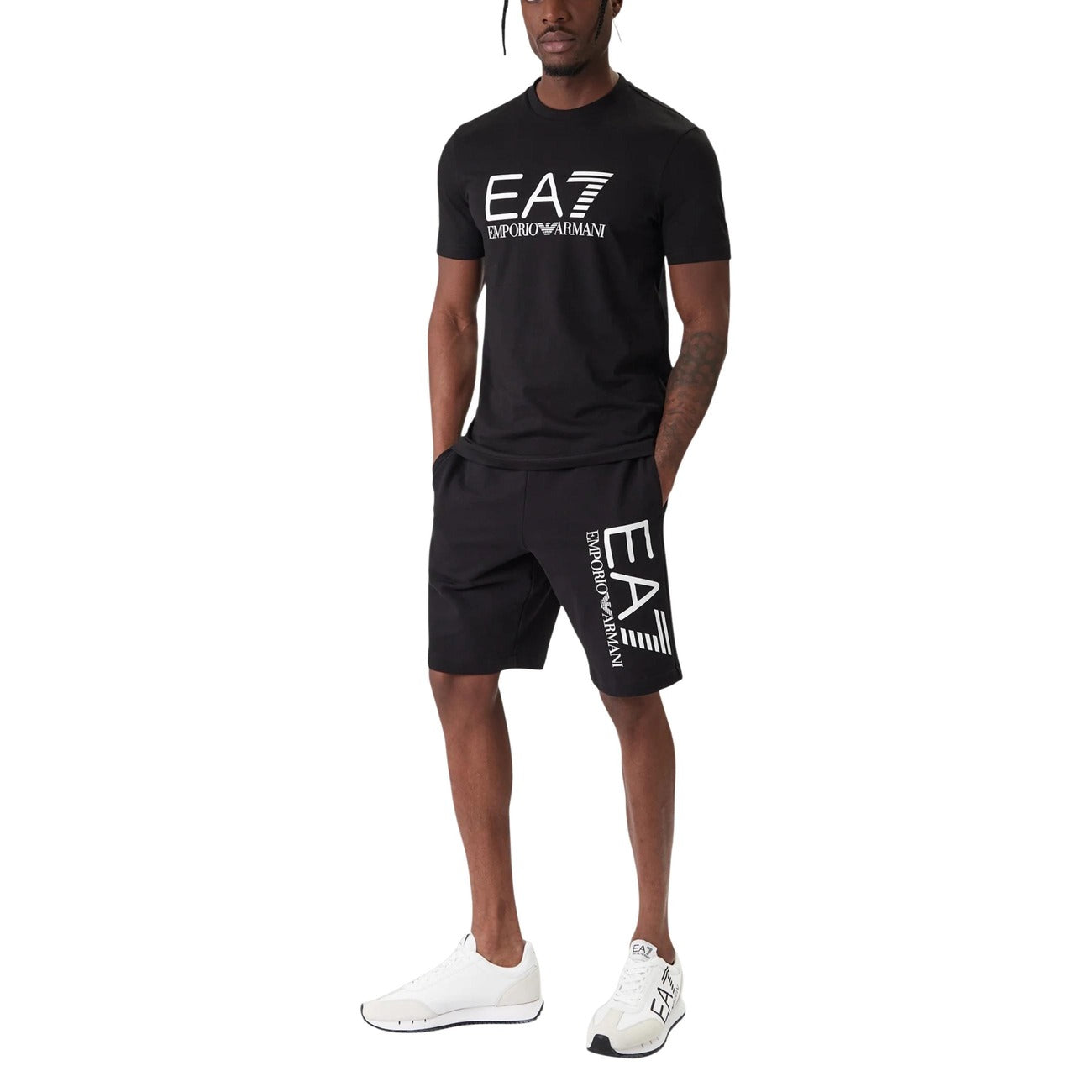 Ea7 Bermuda Herren Schwarz #2451031