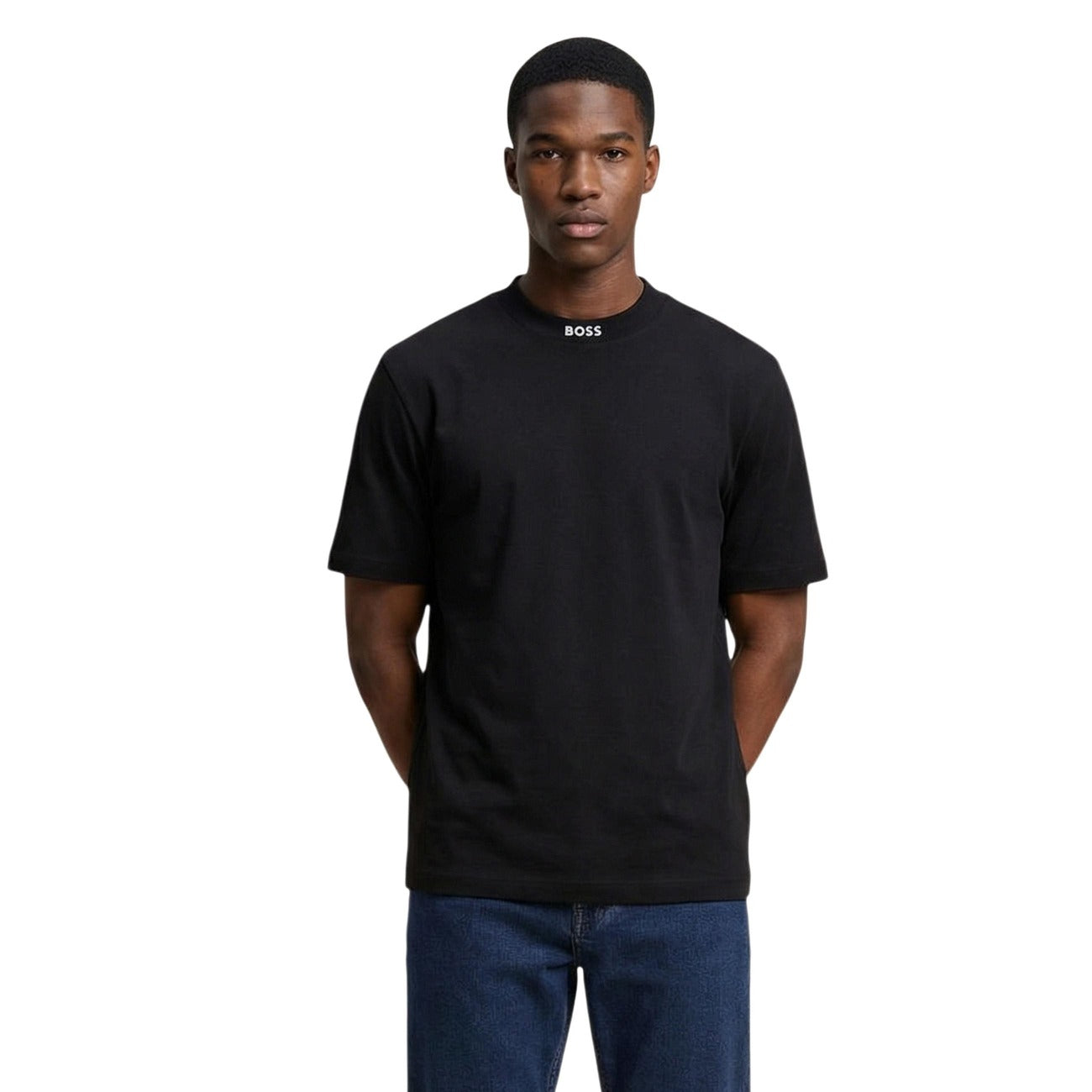 Boss T-shirt Heren Zwart