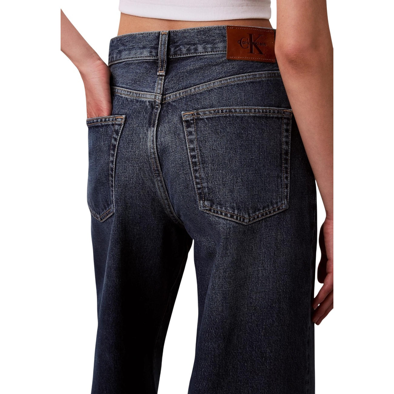 Calvin Klein Jeans Jeans Damen Bordeaux