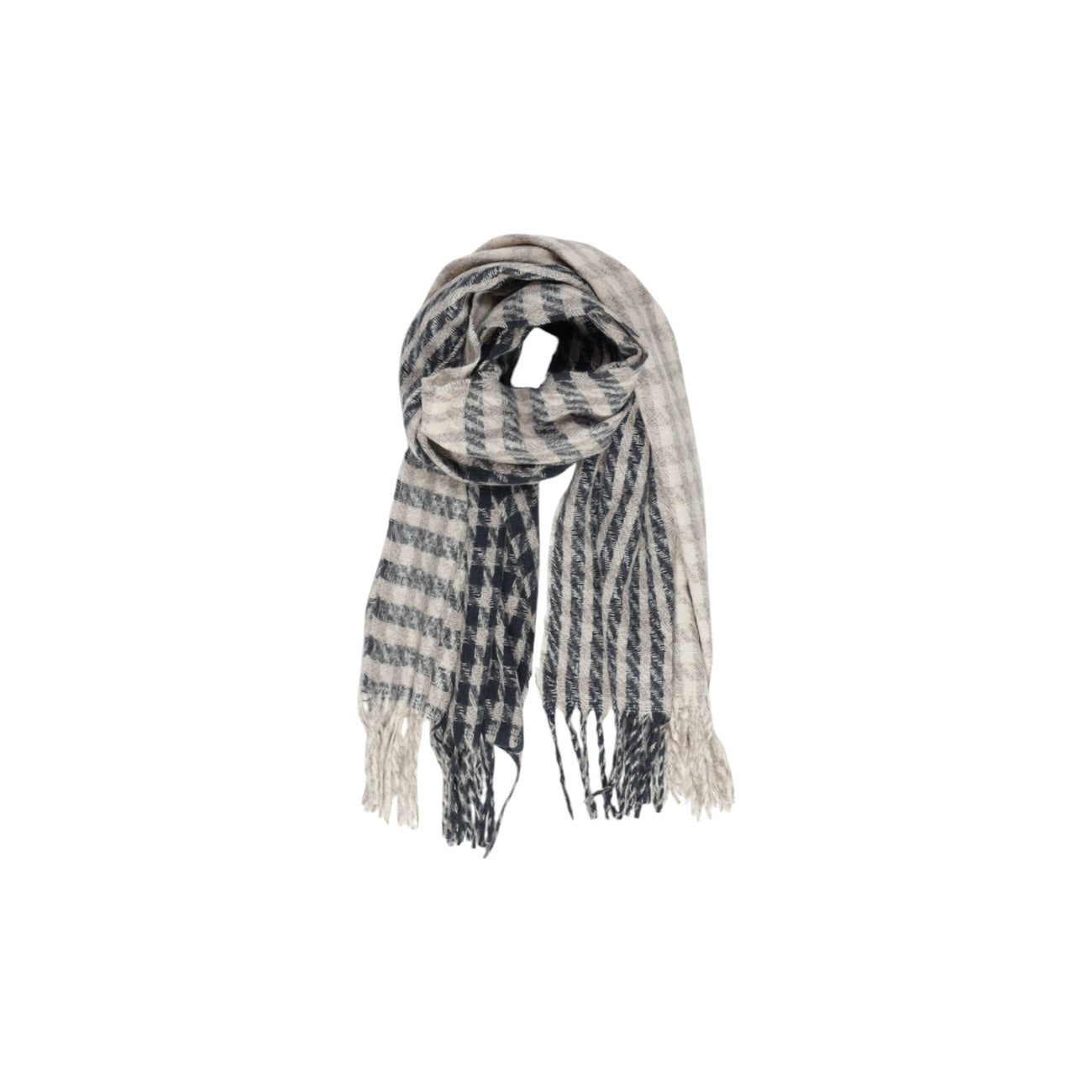 Only Sjaal Dames Grijs #2351543