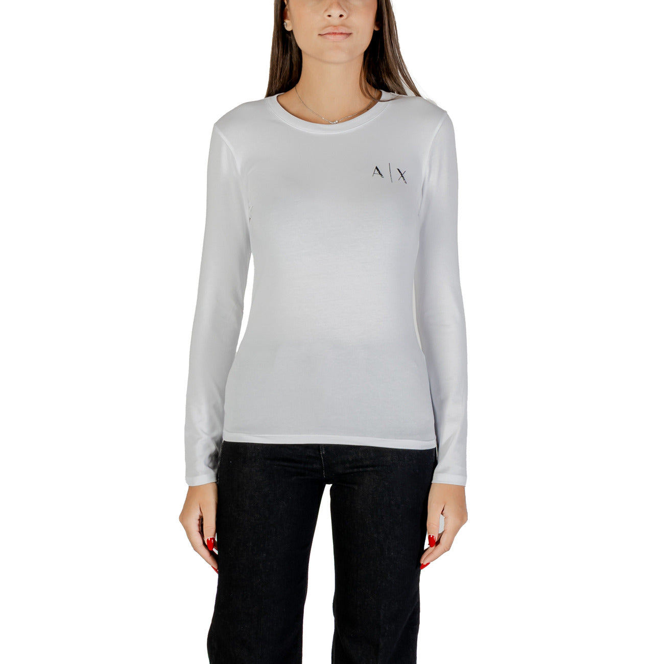 Armani Exchange T-shirt Dames Wit #2432311