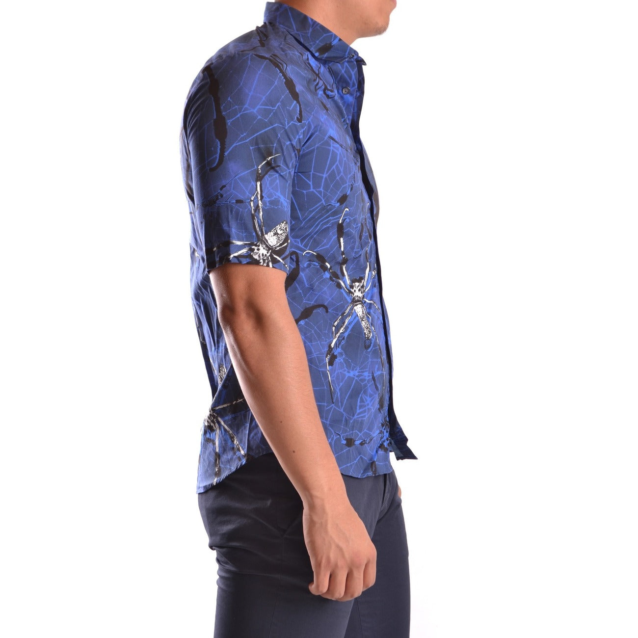Alexander Mcqueen Shirt Herren Blau