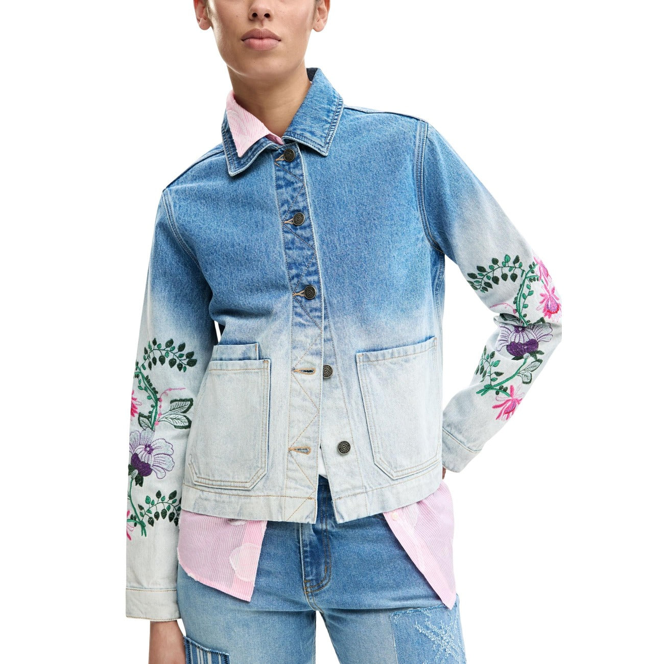 Desigual Jack Damen Hellblau #2452932