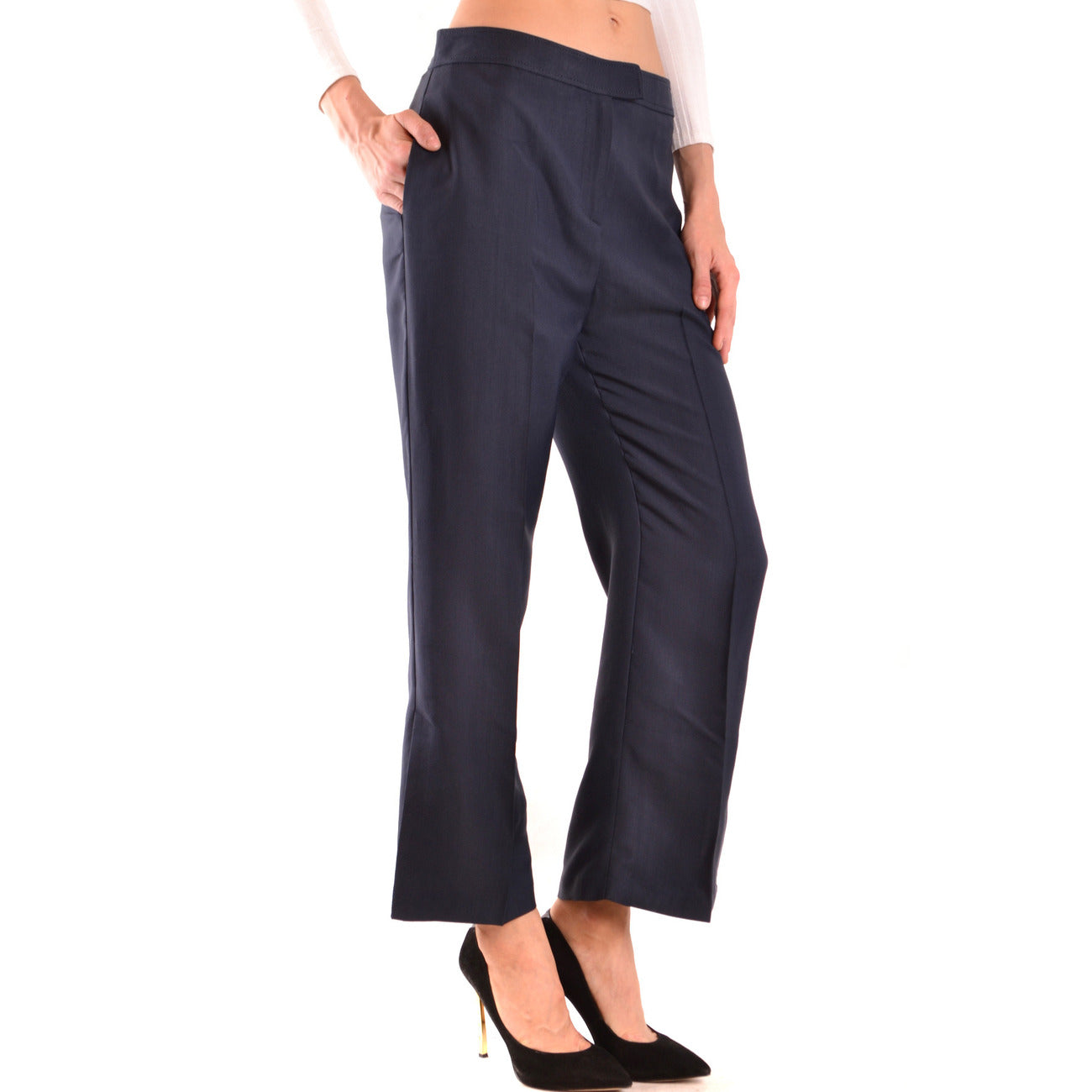 Pinko Trousers Women Blue #2424350