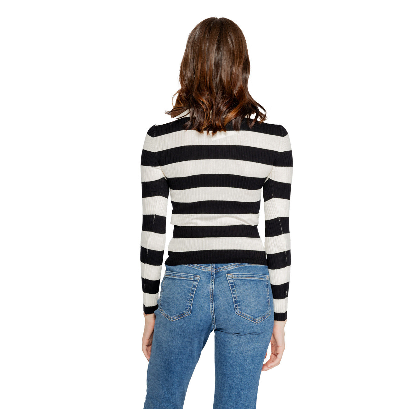 Jacqueline De Yong Breimode Dames Zwart #2329977