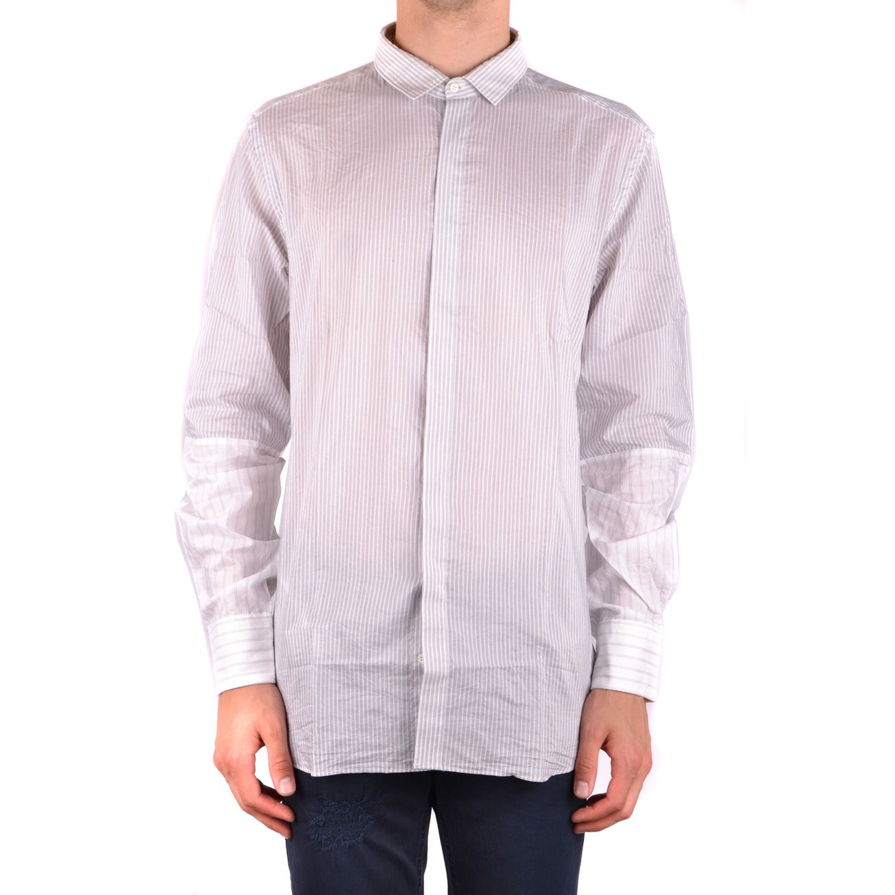 Neil Barrett Shirt Herren Grau #2431820