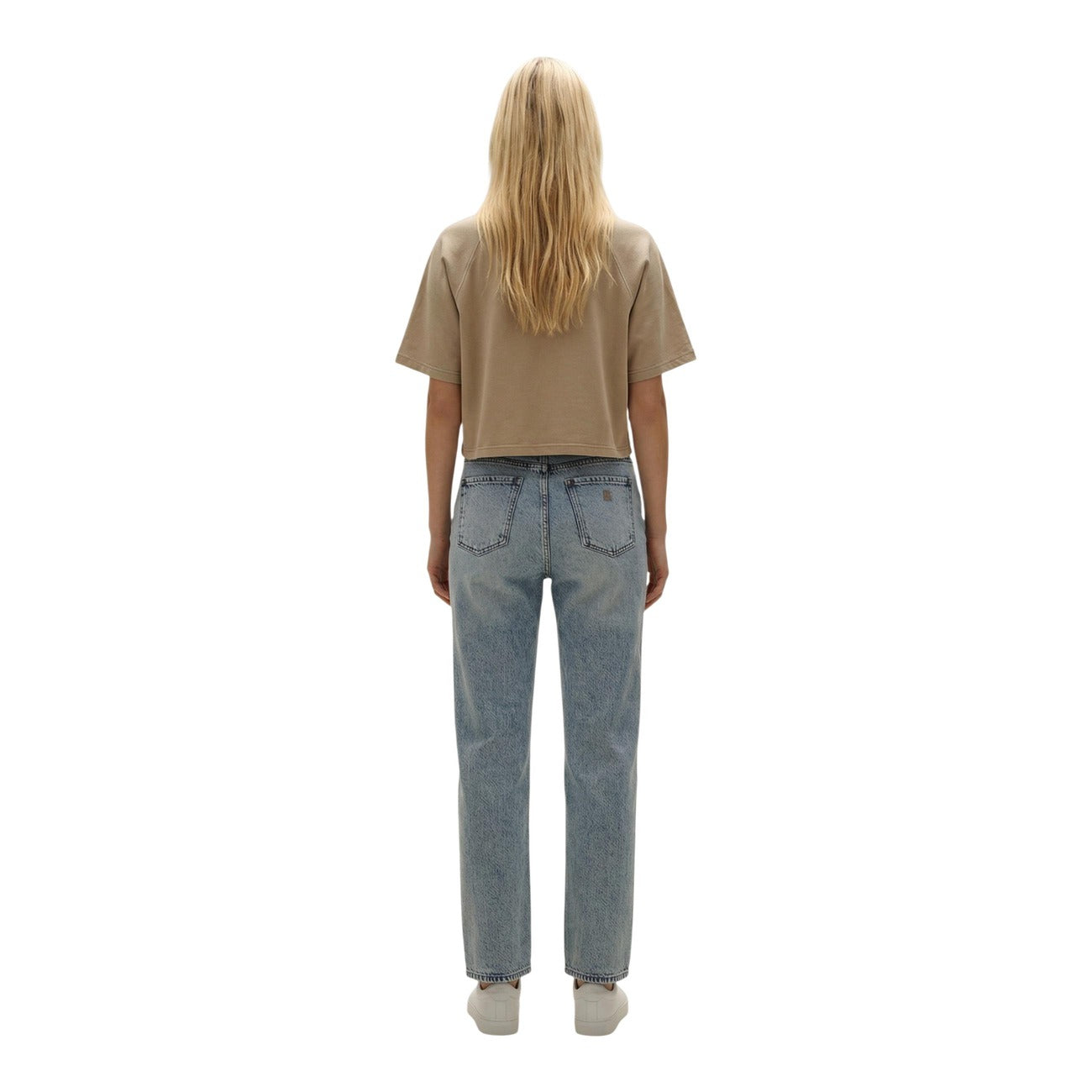 Replay T-Shirt Damen Beige